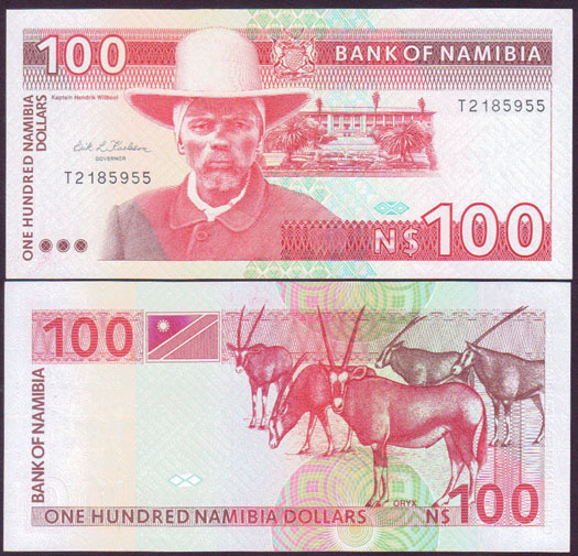 1993 Namibia $100 (P.3a) Unc